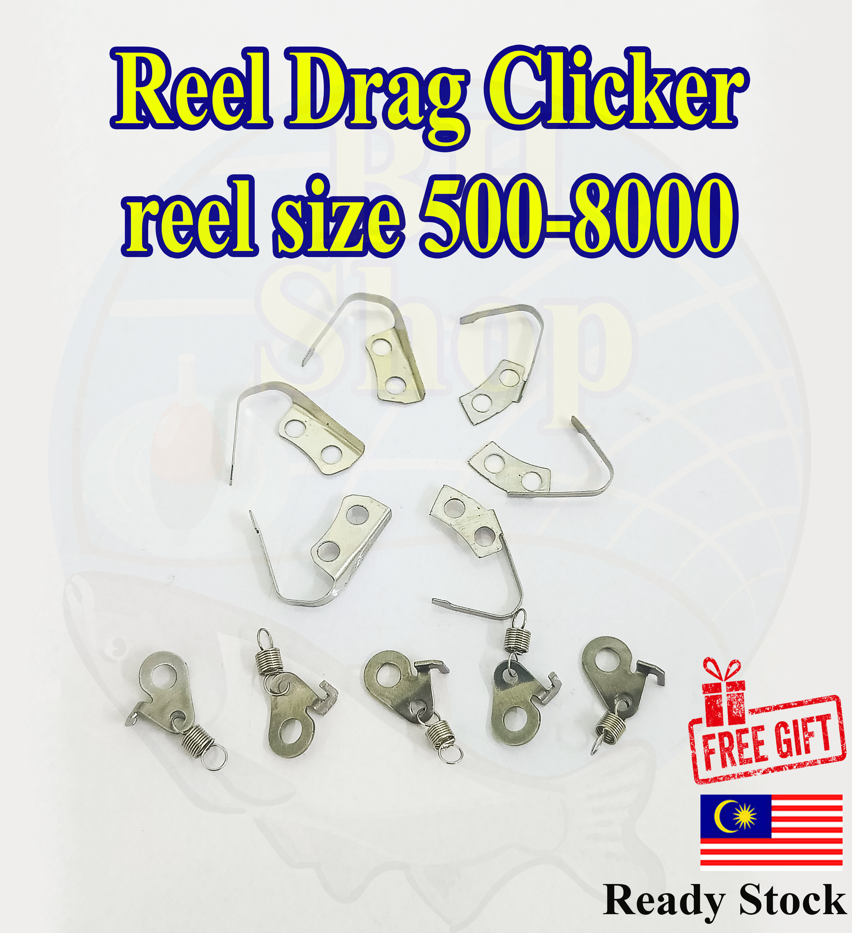 Spinning Reel Clicker Bunyi Drag Alarm Mesin Pancing fishing alert ...