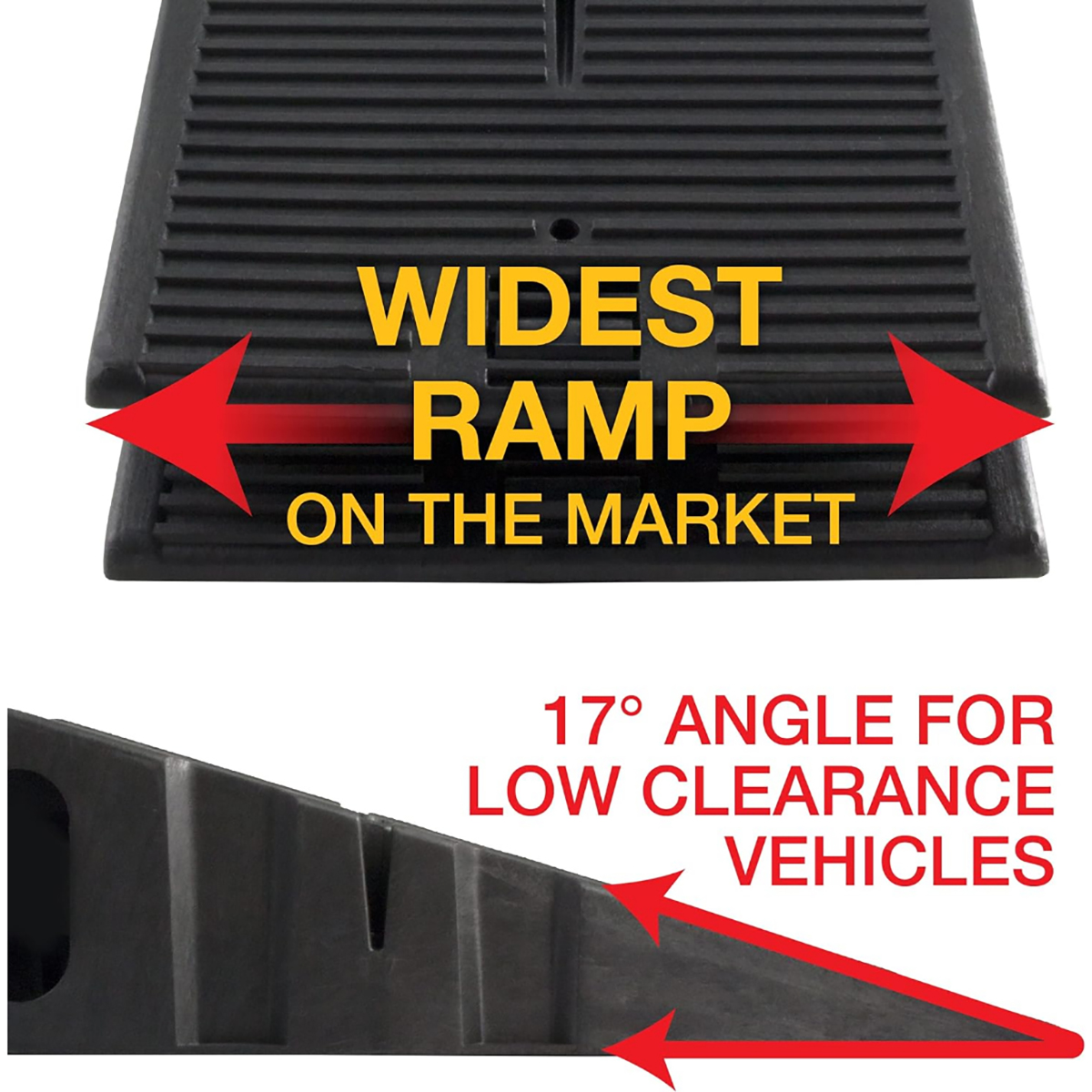 Car Ramps Heavy Duty Durable Plastic Car Ramp Car Vehicle Truck ...