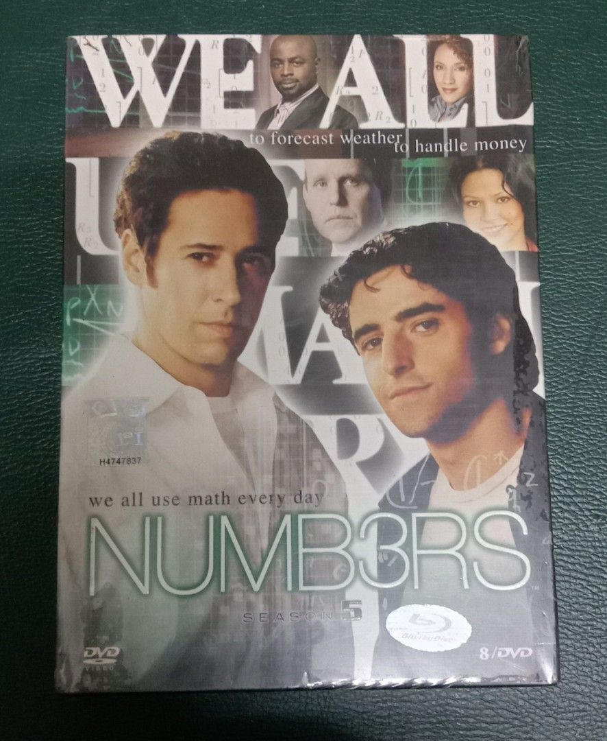 NUMBERS SEASON 5 DVD 8 DVD SET | Shopee Malaysia