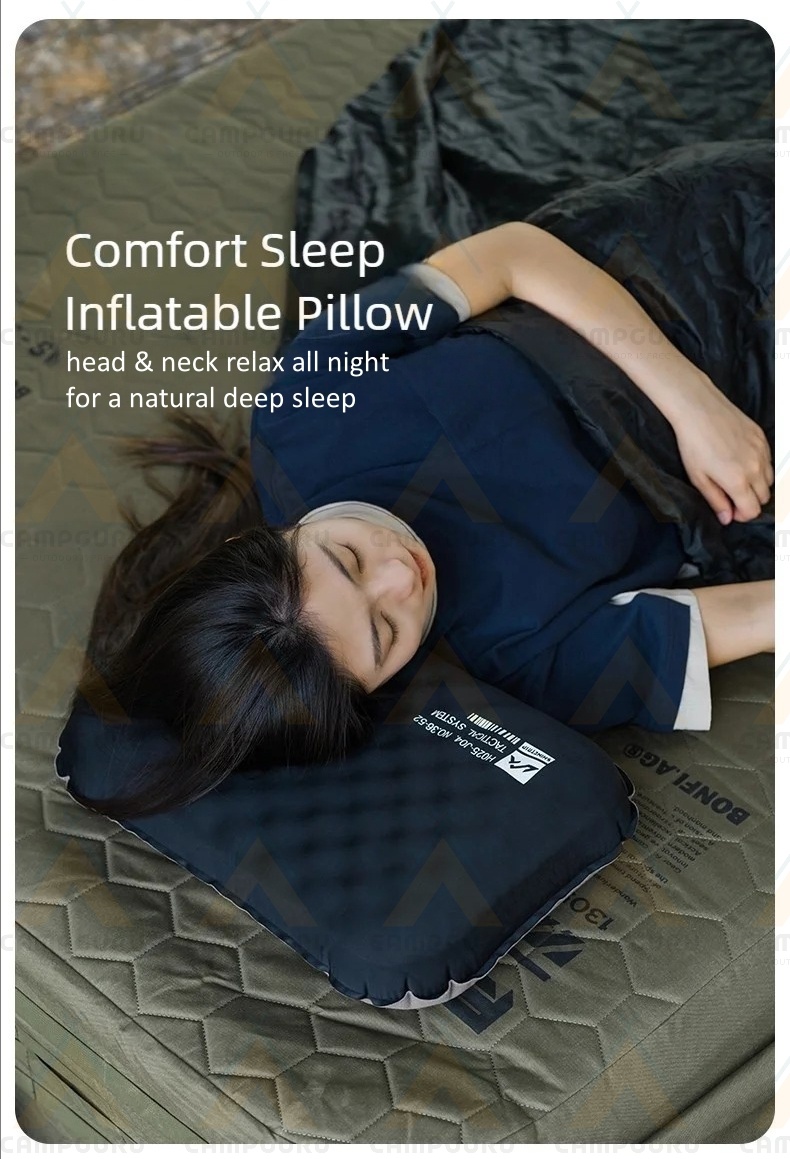 ShineTrip 05 Series Tactical Sponge Air Pillow Inflatable Neck ...