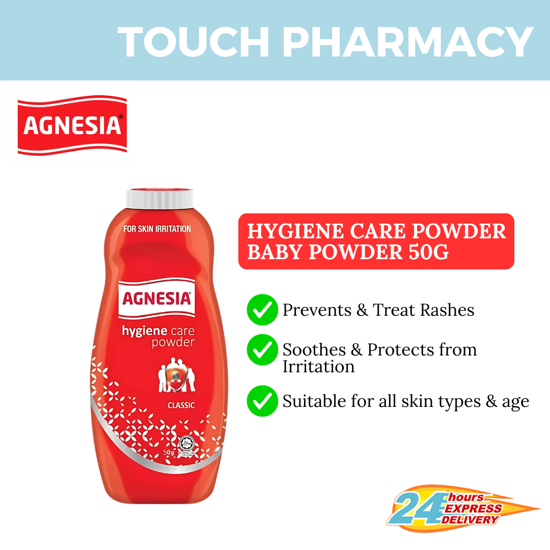 AGNESIA Hygiene Care Powder 50G (Suitable for Baby/Kids/Adult Use ...