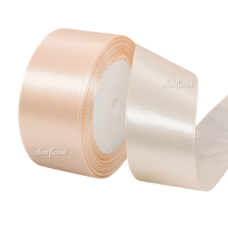 (22M) 4CM SATIN Ribbon Riben Ribben Organza Gift Flower Bouquet ...
