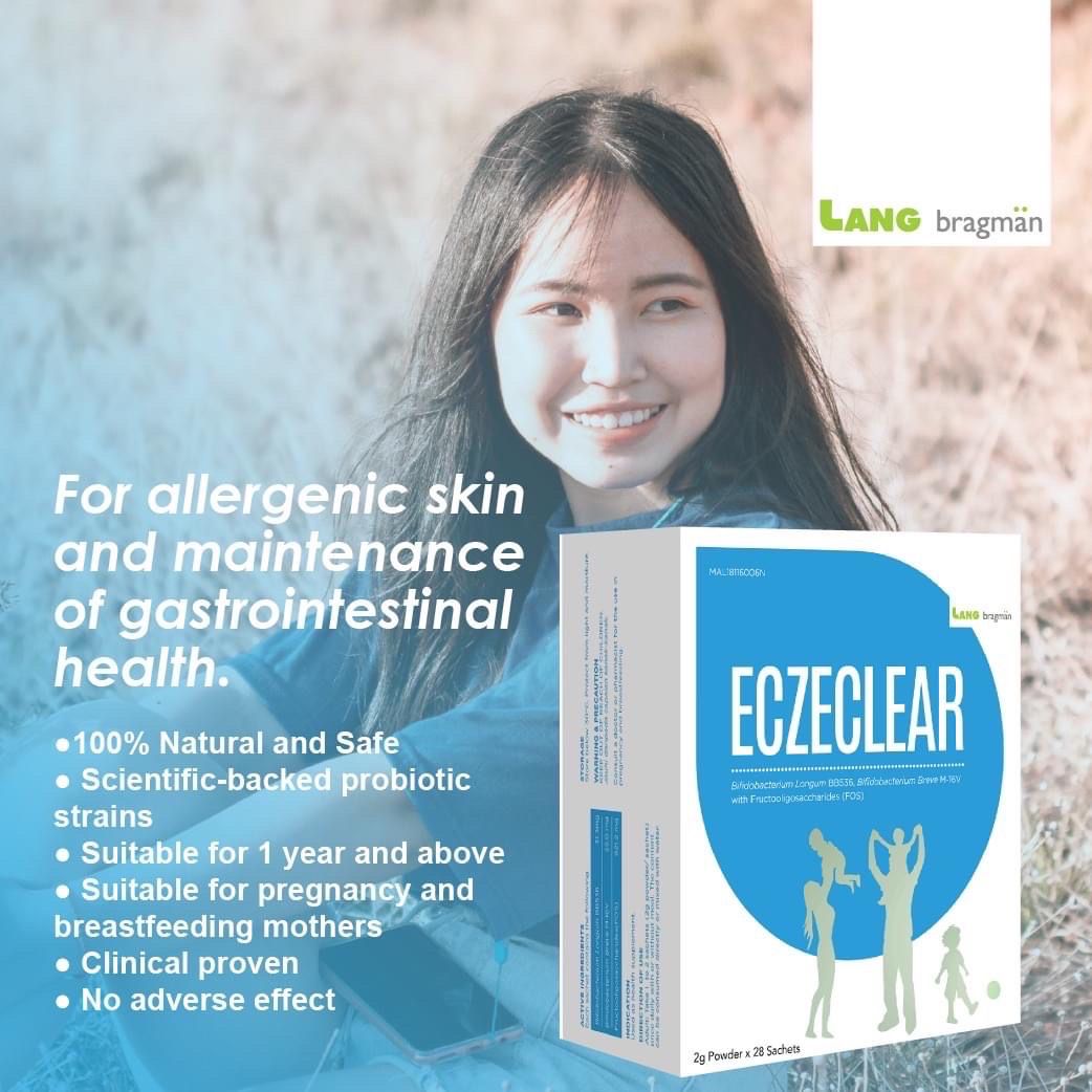 Probiotik Eczeclear Lang Bragman 28s (Eczeclear Probiotic) | Shopee ...
