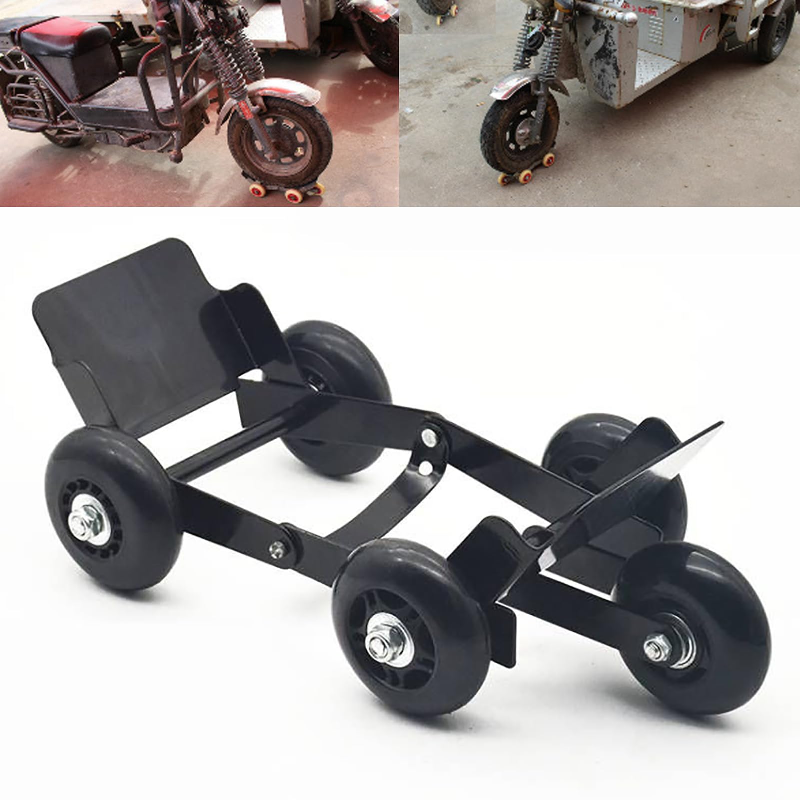 5 Wheels Puller Electric Car Booster Emergency Roller Lifter Flat Tire ...