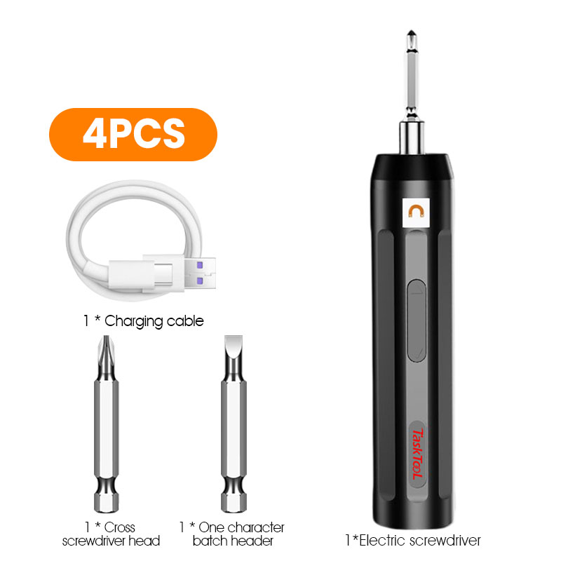 3.6V Mini Electrical Screwdriver Set Cordless Electric Screwdrivers USB ...
