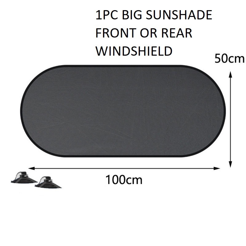 MOTOX Car Sunshade Window Sun Shade Net Windscreen Windshield Visor ...