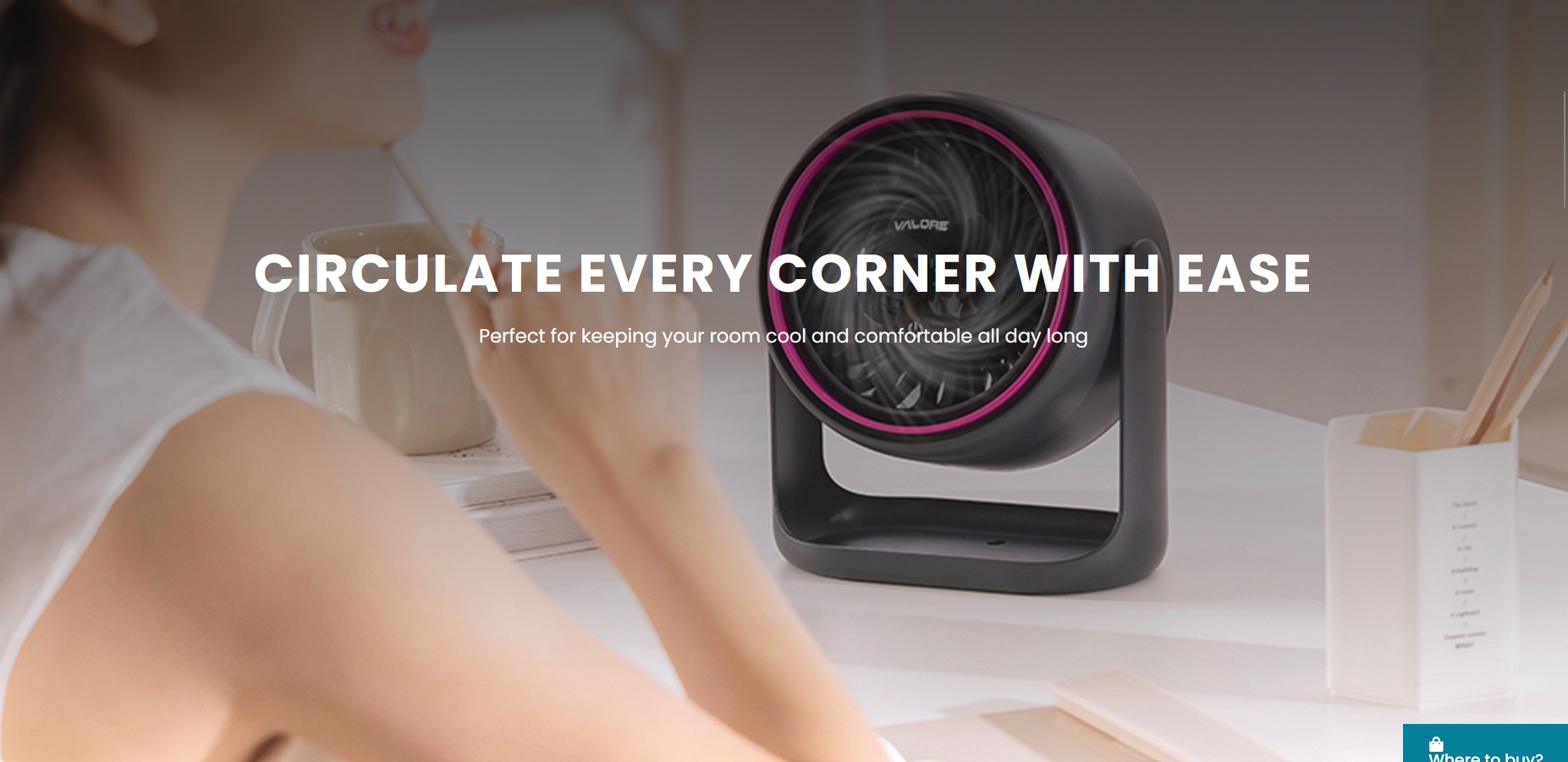 VALORE FA-015 (Valore Desktop Circulation Fan) | Shopee Malaysia