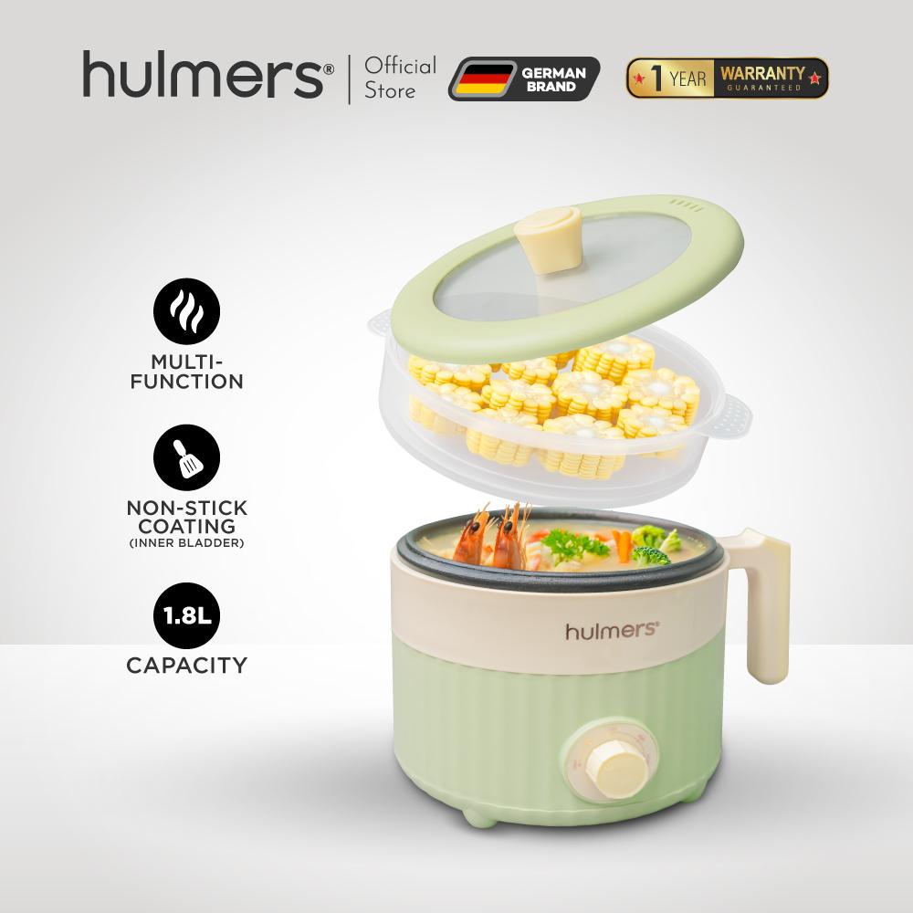 Hulmers Non-Stick Electric Cooker with Steamer | Pelbagai Fungsi Periuk ...
