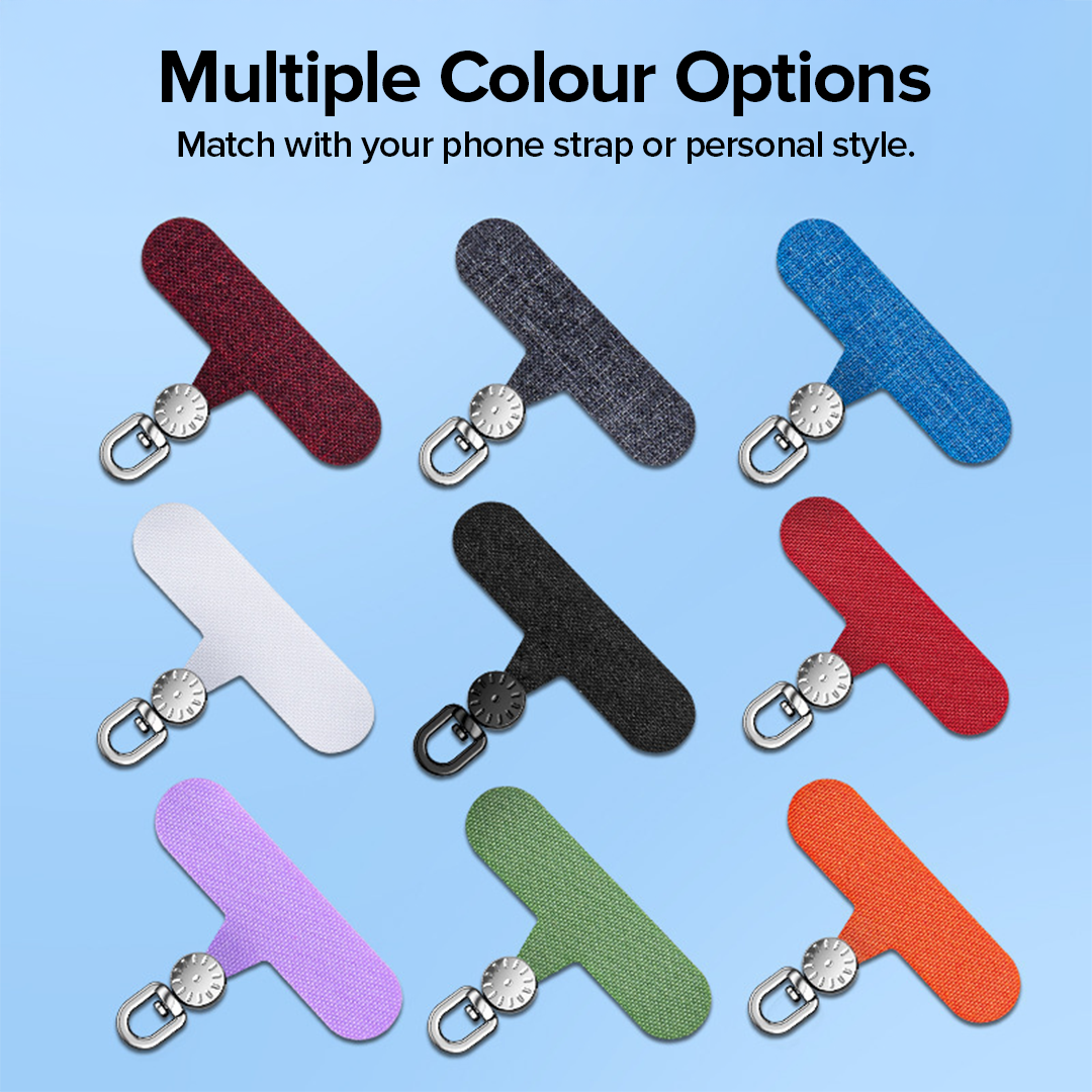 (MY) LionShield 360° Rotating Universal Phone Strap Patch - 0.6mm Ultra ...
