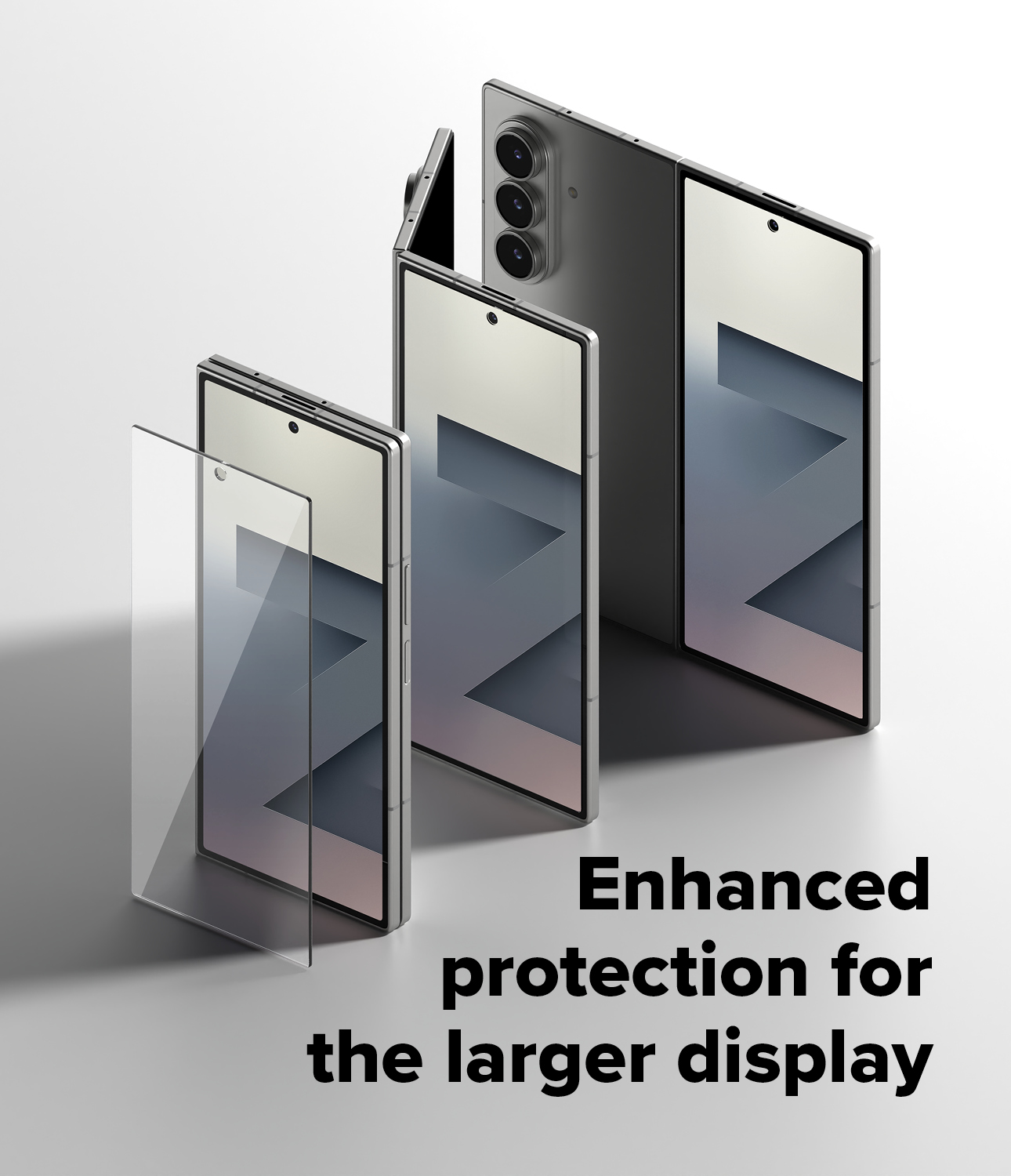 RINGKE® COVER DISPLAY EASY SLIDE PRO Samsung Galaxy Z Fold 7 (2-Pack ...