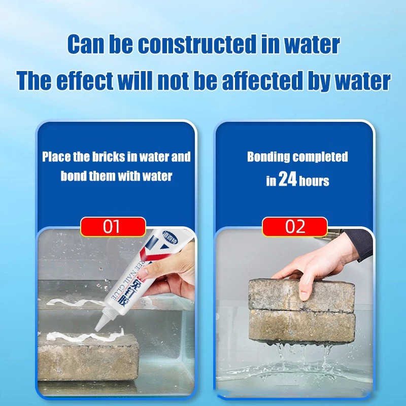 Sealant Fix Transparent Nail-free Waterproof Glue Strong Adhesive ...