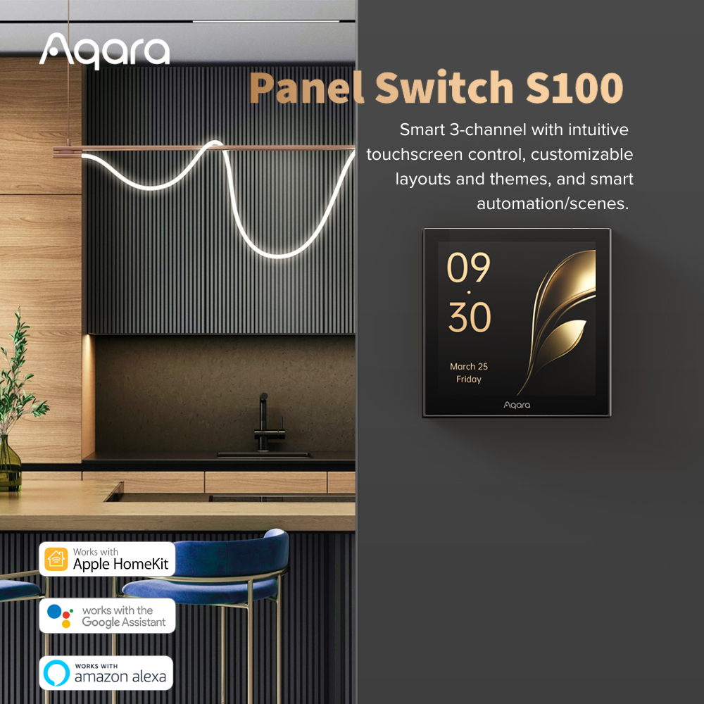 Aqara Smart Button Panel Switch S100 | Shopee Malaysia