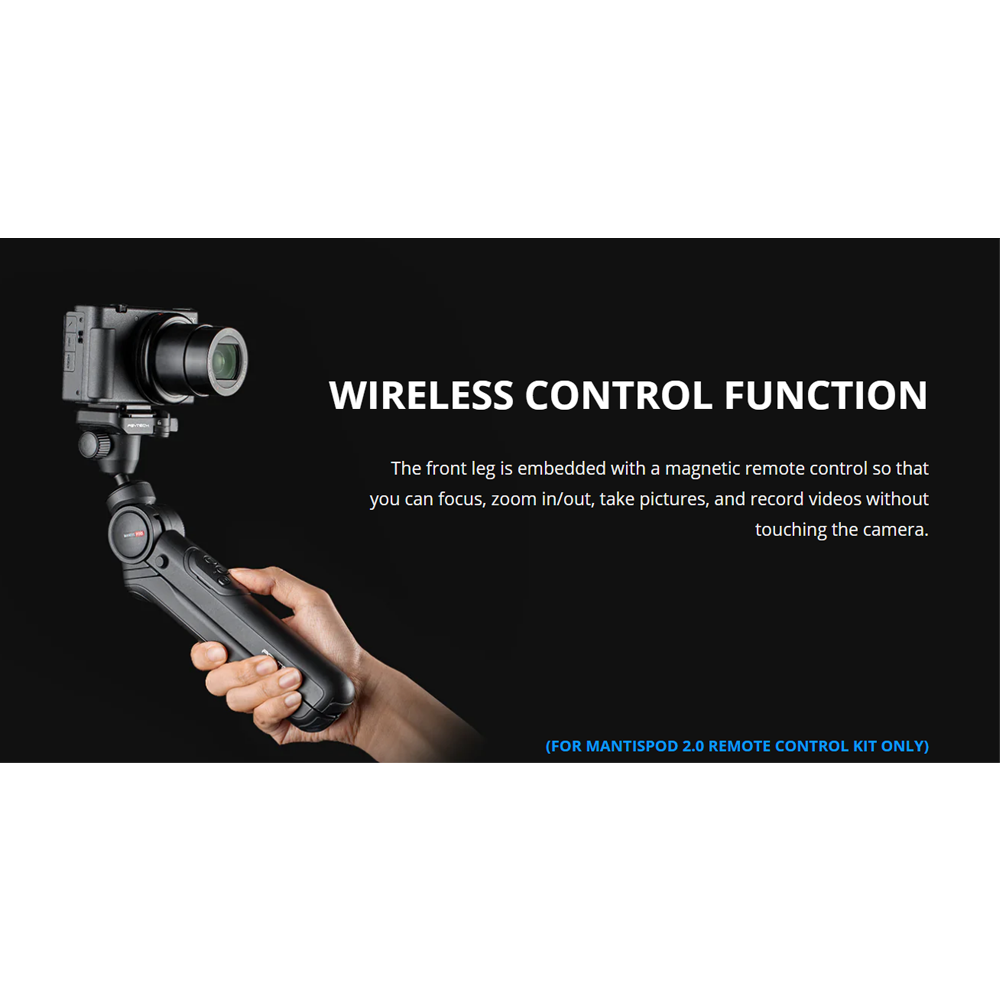 PGYTECH Mantispod 2.0 Bluetooth Mini Tripod for Camera Vlogging Tripod ...