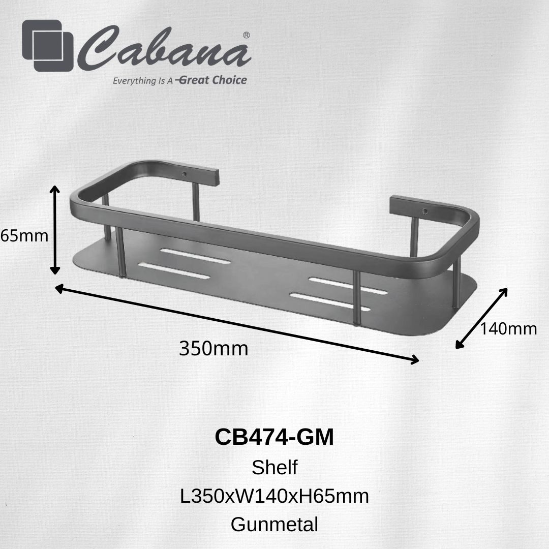 CABANA Bathroom Rack Stainless steel Corner Shelf Bathroom Storage ...