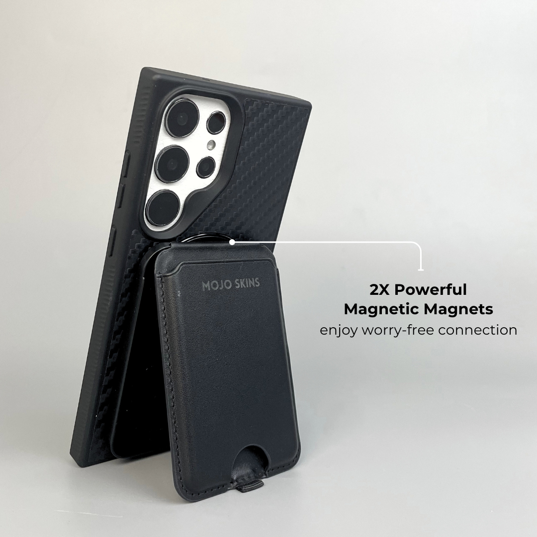 MOJOSKINS Charlie 360 Carbon Fiber Magnetic Matte Case Skin Design ...