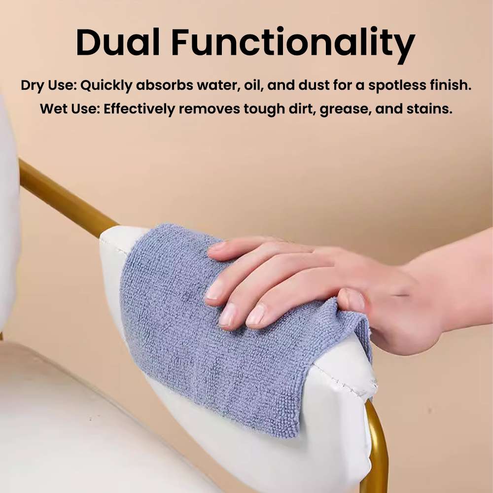 (MY) Microfiber Cleaning Cloth Disposable Tissue - Super Absorbent ...