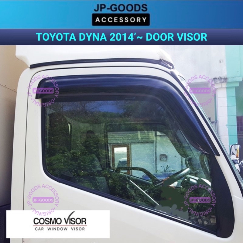 TOYOTA DYNA LORRY / TRUCK 2014 - ABOVE DOOR VISOR / WINDOW VENT VISOR ...