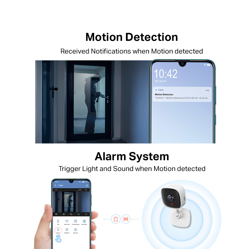 [ Watch Live & Grab Deal ] TP-Link Tapo TC60 2MP 1080P Full HD Security ...