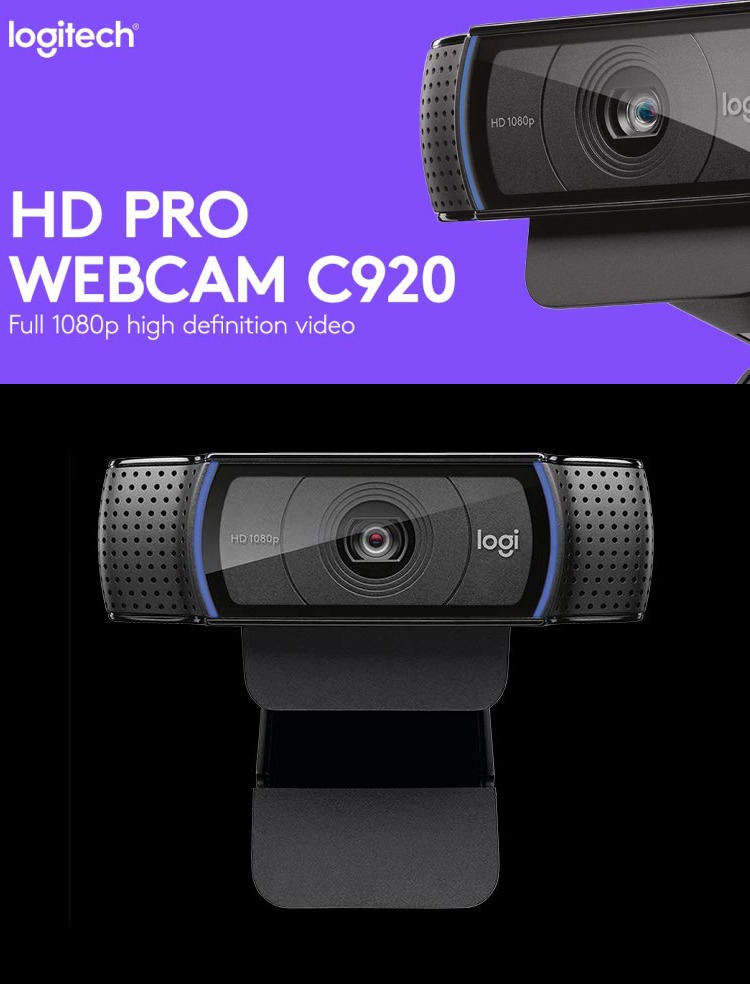 Logitech C920 Best Webcam For Streaming Video Games Budget