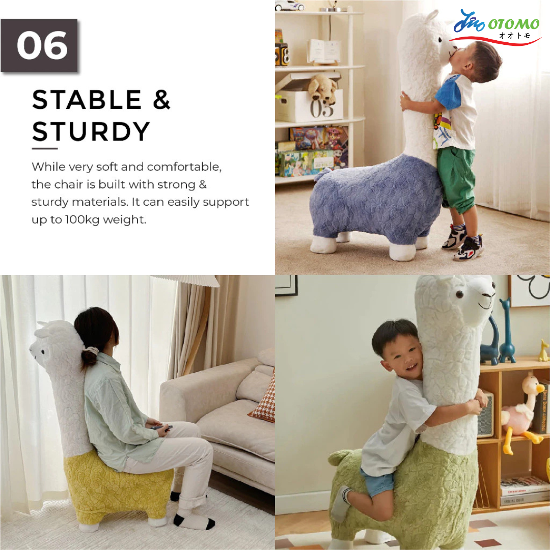 Alpaca Stool Cartoon Stool Chair Kids Stool Shoes Changing Stool Bangku ...