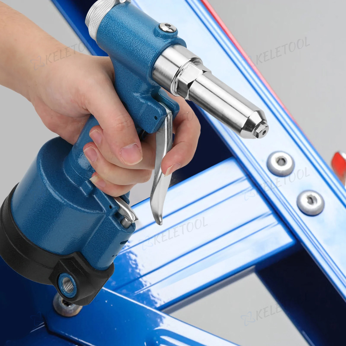 Heavy Duty Air Hydraulic Riveter Pneumatic Rivet Gun Nut Guns Nail Gun ...