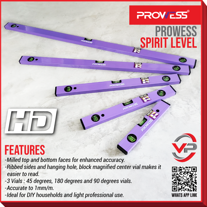 PROWESS SPIRIT LEVEL SIZE 12