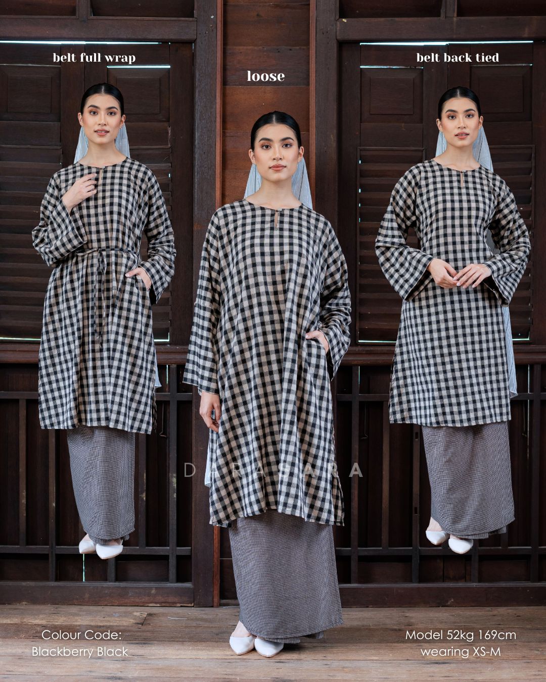 DARA TEJA PETAK - DETIK COLLECTION | Baju Raya 2025 Kurung Labuh ...