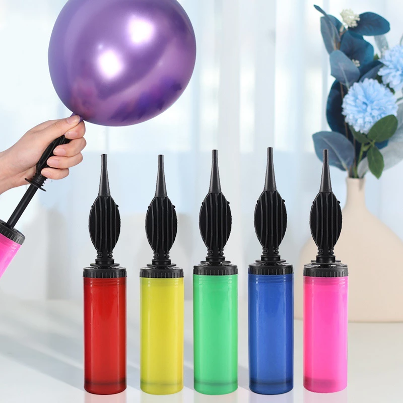 Large Hand Pump Mini Balloon Hand Pump Inflator Big Colorful Hand Held ...