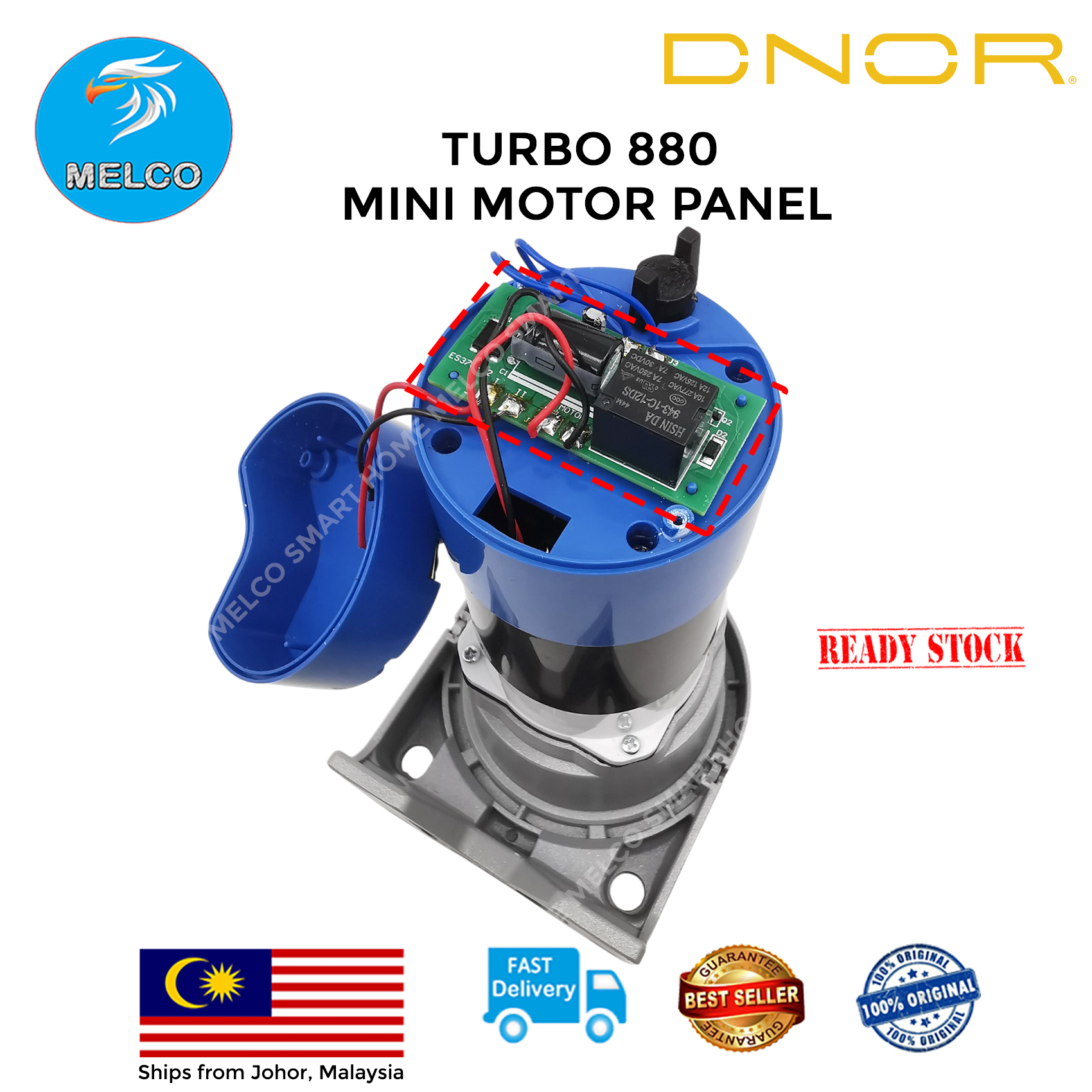 DNOR TURBO 880 E4 SOLENOID LOCK CONTROL PANEL | Shopee Malaysia