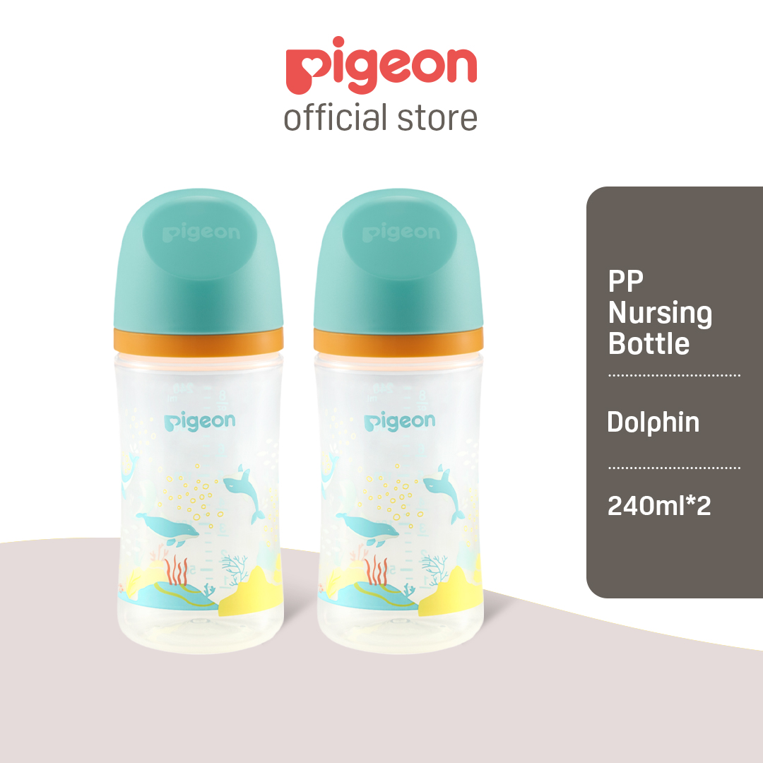 Pigeon Softouch Wn Pp Nursing Bottle 240Ml ( 81225 ) main image 0
