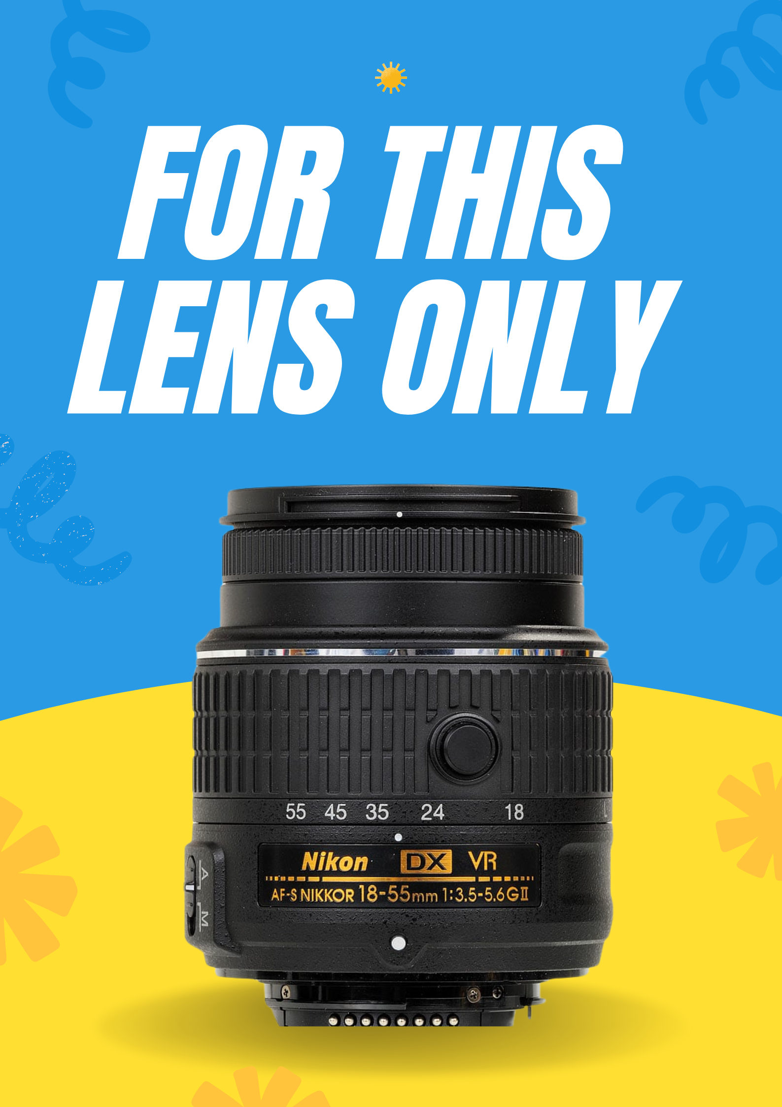 HB-69 HB69 Bayonet Lens Hood For AF-S DX NIKKOR 18-55mm f/3.5-5.6G VR ...