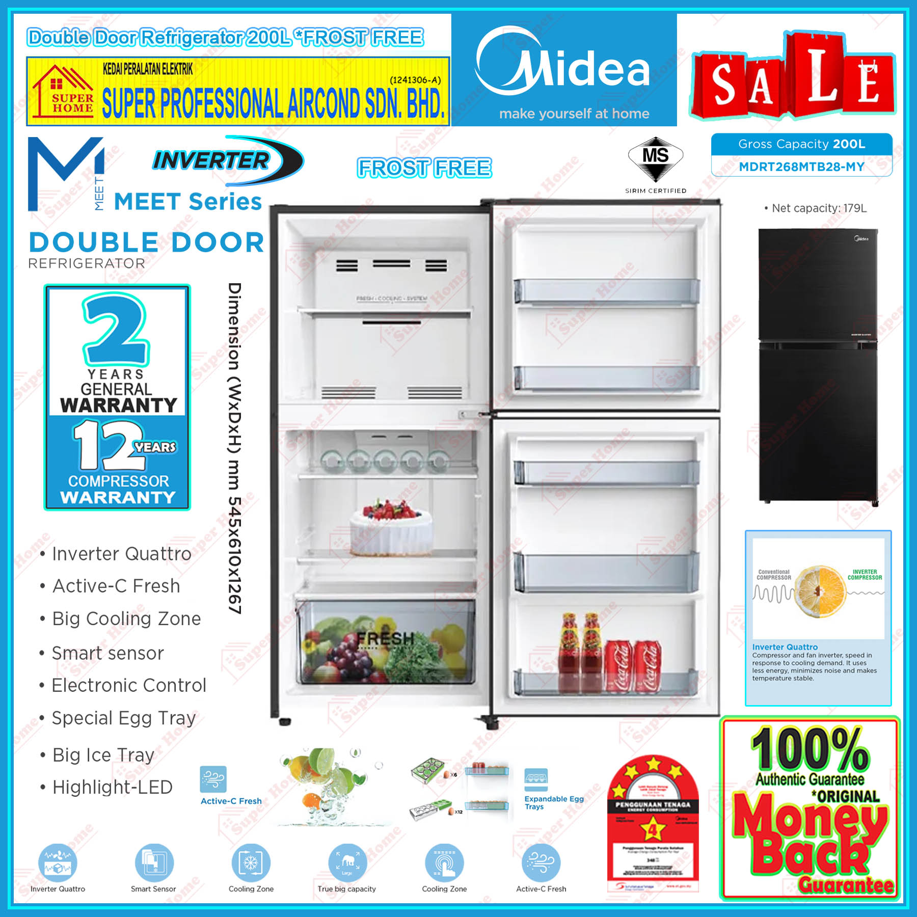 program-nur-seda-midea-refrigerator-mdrt268mtb28-my-200l-2-door