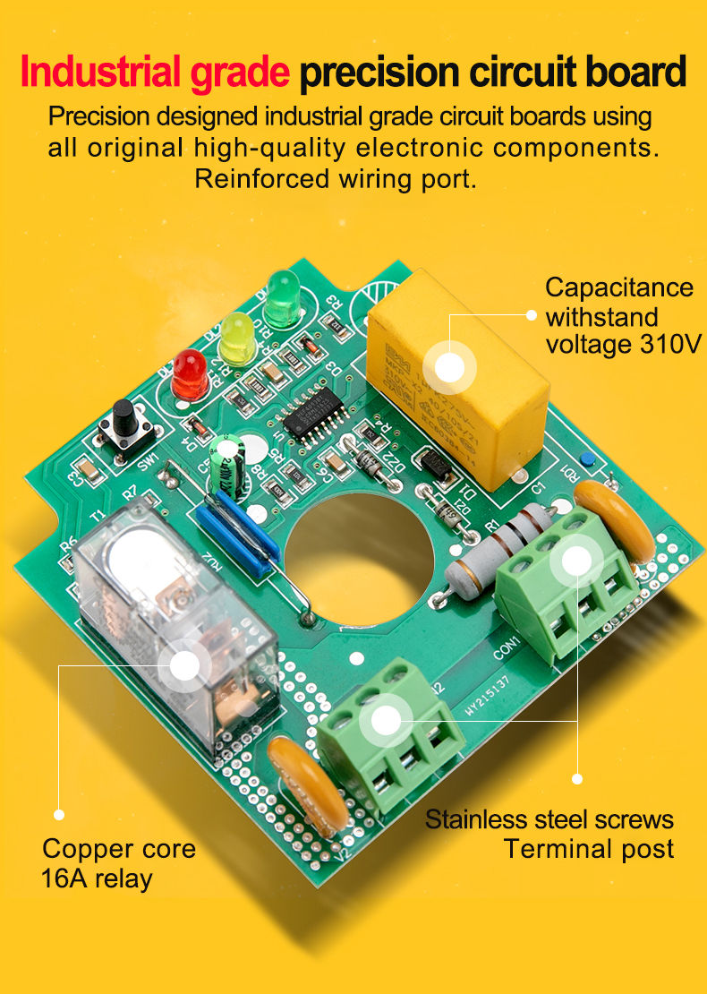 Automatic Water Pump Pressure Switch Controller 1500W 16A Regulator ...