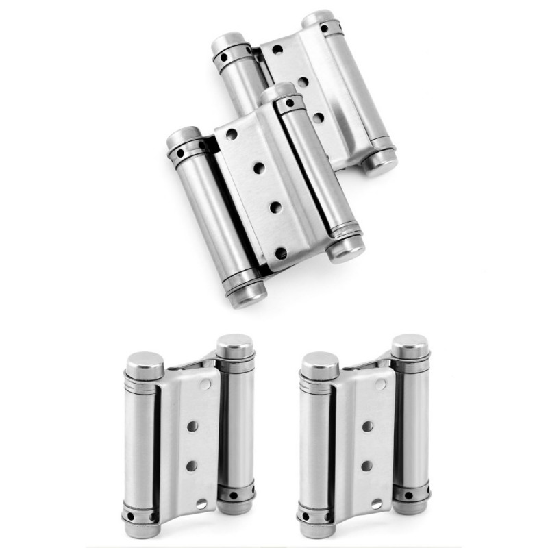 3/4 inches Stainless Steel Cowboy Hinges Double Action Spring Hinges ...
