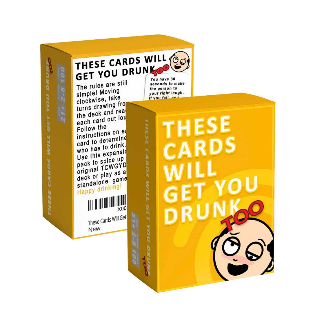 These Cards Will Get You Drunk Card Games Adult Drinking Game Board ...