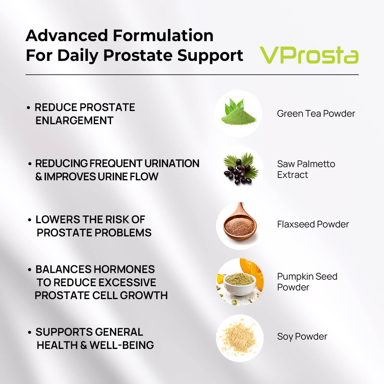 Therabio VProsta - Plant-Based Prostate Health Supplement (Prostat ...