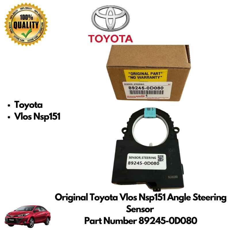 Original Toyota Vlos Nsp151 Angle Steering Sensor 89245-0D080 | Shopee ...