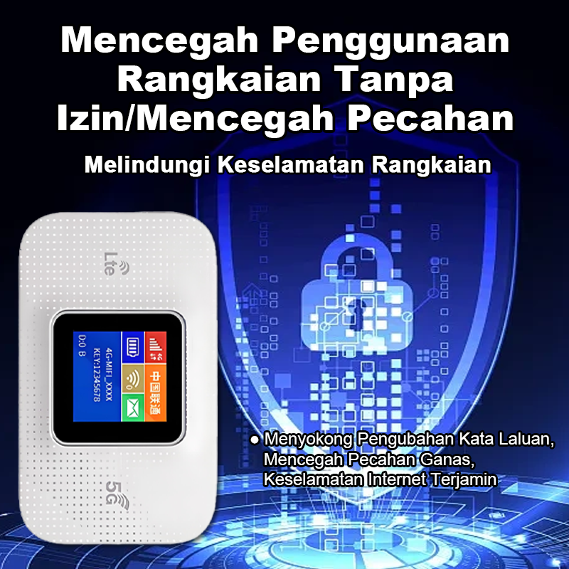Router Mudah Alih 4G5G E5785 PRO MiFi Sokong Semua Kad SIM Hotspot ...