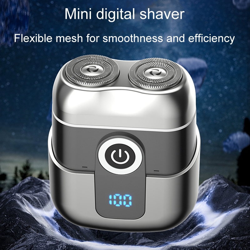 2026 Electric Shaver Floating Head Portable Shaver Full Body Washable ...