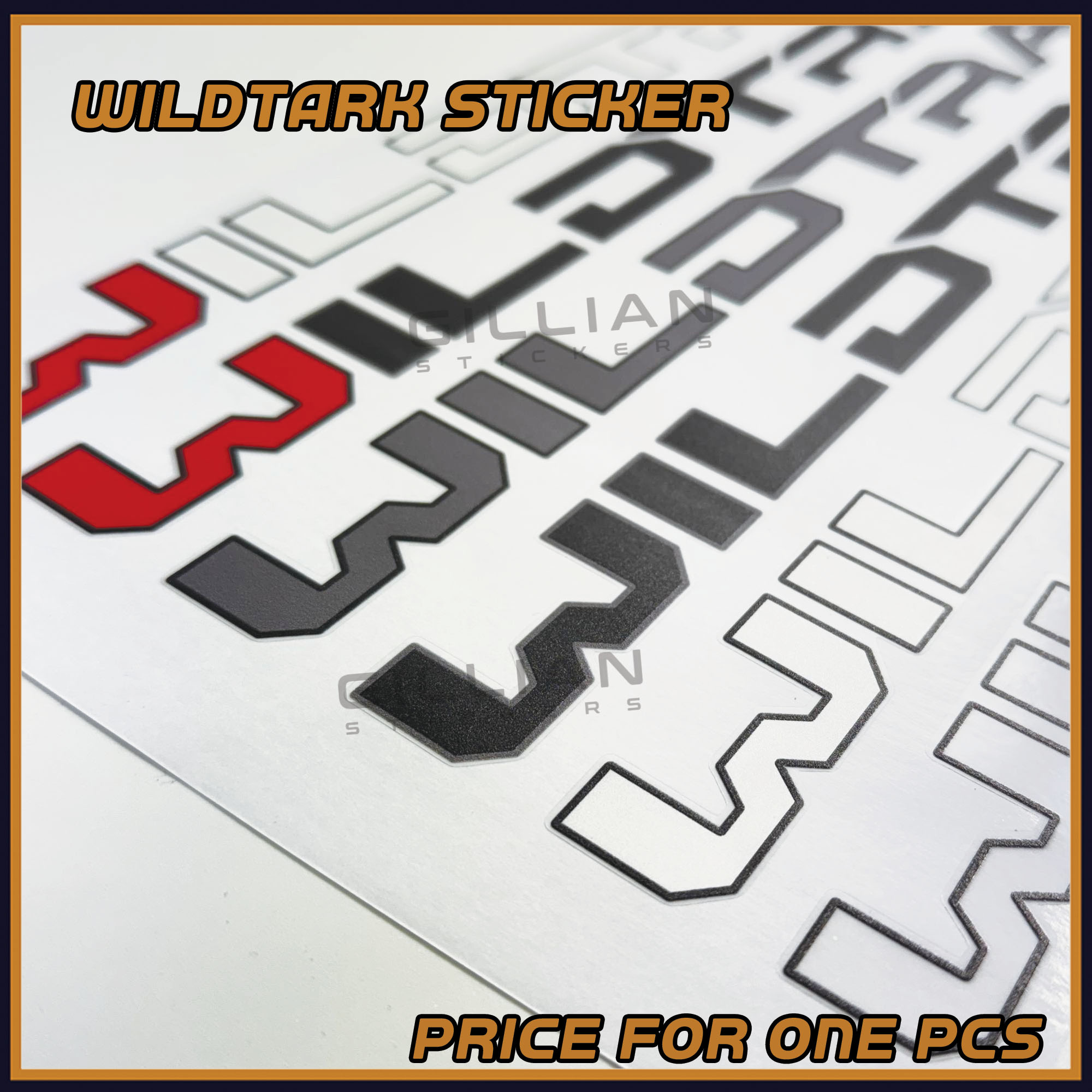 WILDTRAK Sticker Side Door Ford Ranger Raptor Wild trak Body Decal ...