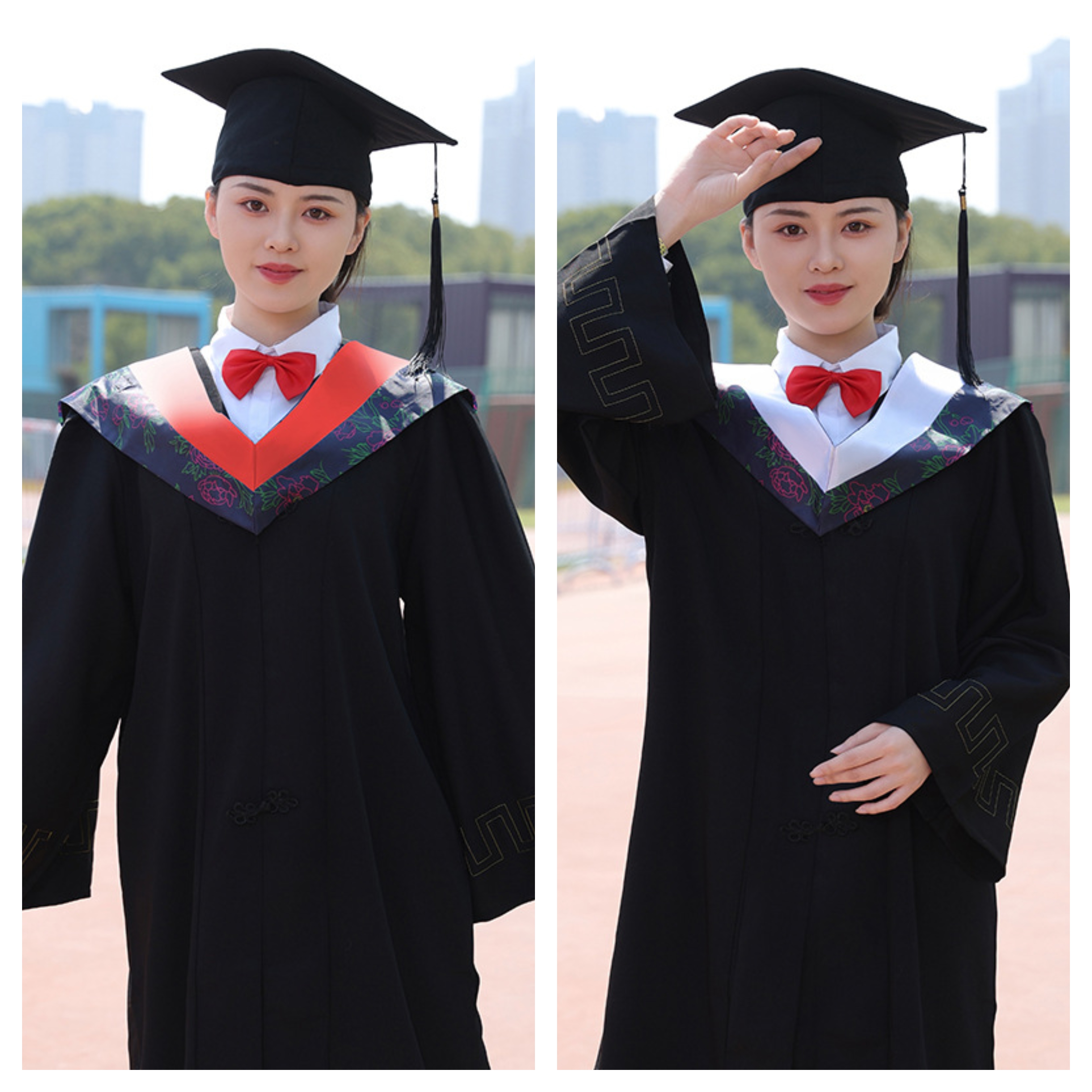 (Ready Stock) University Graduation Gown Robe Set for Bachelor ...