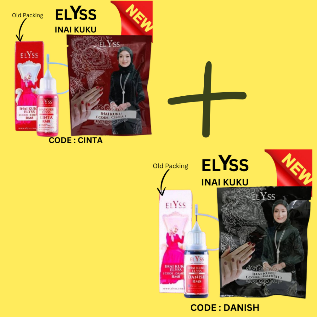 ELYSS INAI KUKU 12ML CNITA & DANISH Polish | Shopee Malaysia