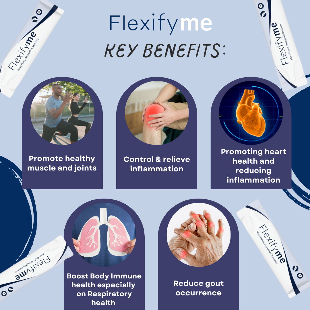 Farmedy FlexifyMe 15g x 15 Sachets Strengthen Immunity Promote healthy ...