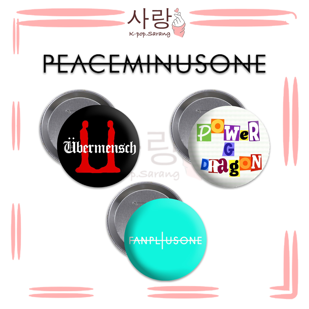 G-DRAGON《UBERMENSCH, POWER, FANPLUSONE》Pin Set Collection Kpop Big Bang ...