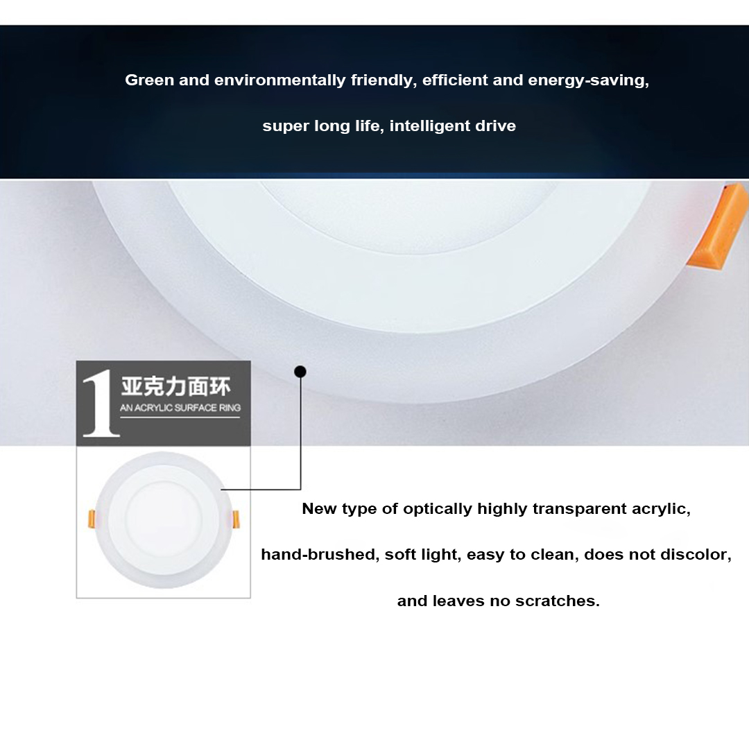[1 Years Warranty] 2 Color LED Downlight 4