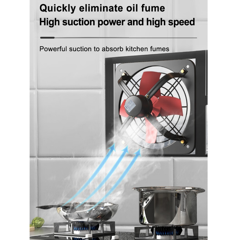 Wall Type Industrial Fan820 inch Light Duty Industrial Kitchen Window