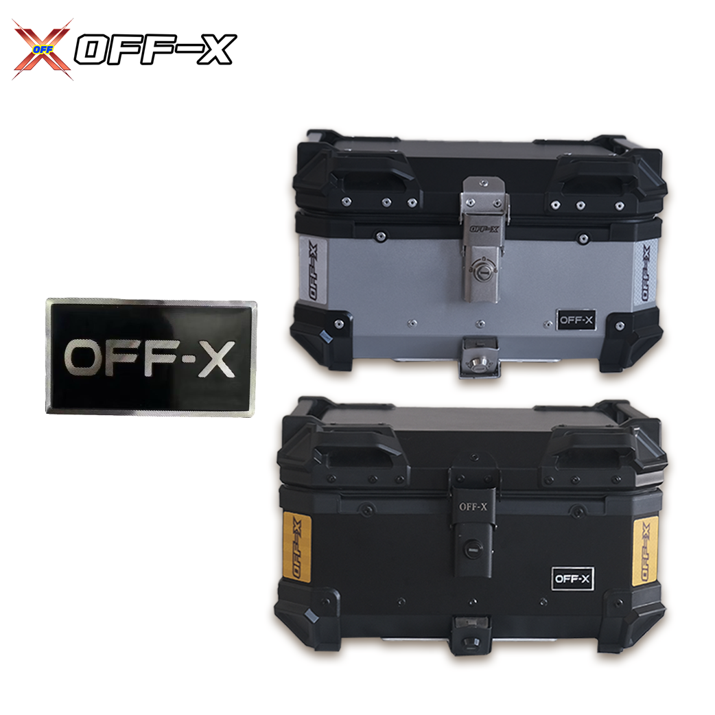 OFF-X Reflector Motor Box Sticker Emblem - Yellow / White / Black ...