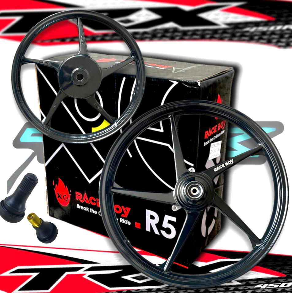 (FREE TUBELESS HEAD) RACE BOY X ENKEI R5 SP500 SPORT RIM YAMAHA NVX ...