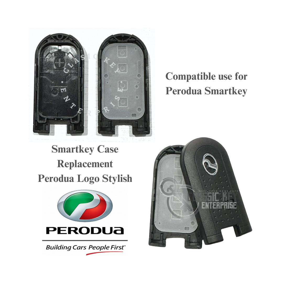 Perodua Smart Key Cover Case Casing For Replacement (3 Button / 4 ...