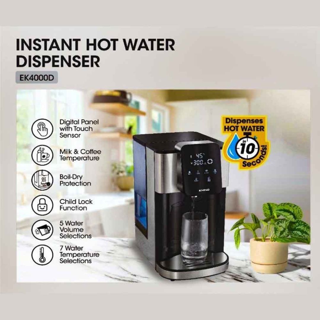 Khind Penitis Air Panas Segera Instant Hot Water Dispenser L